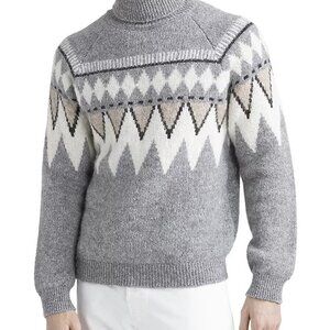 Peserico Men's USA 42 (EU 52) Turtleneck Sweater - Made in Italy-New with Tags